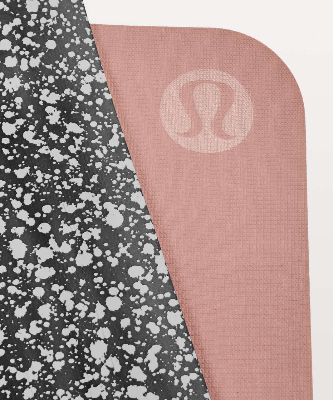 Lululemon The Reversible Mat 5mm - Bleached Starlight Black / Light Quicksand