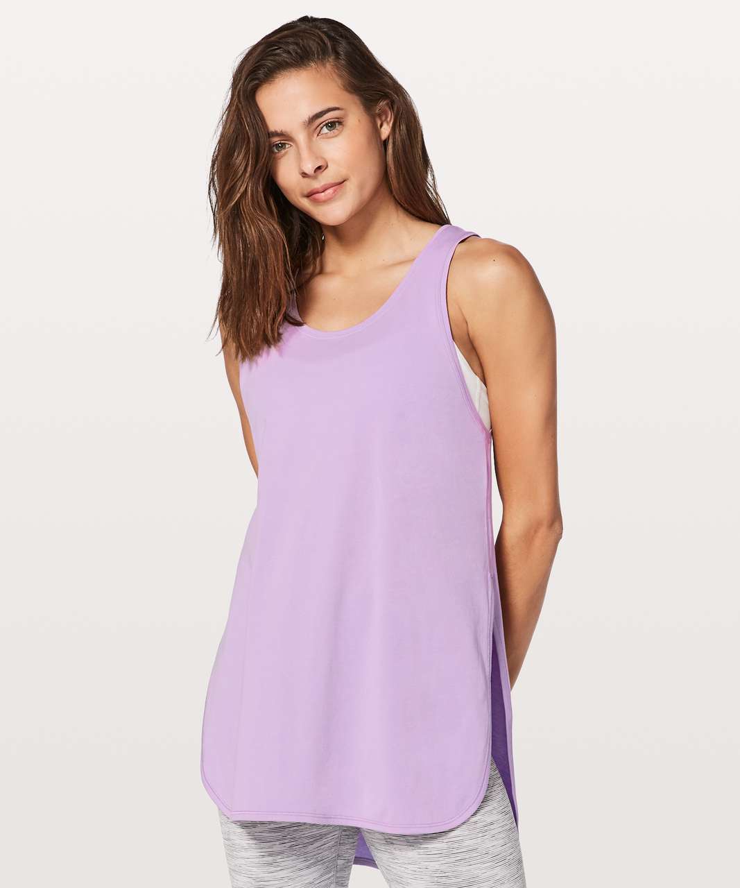 Lululemon Side Story Tank - Lilac Quartz