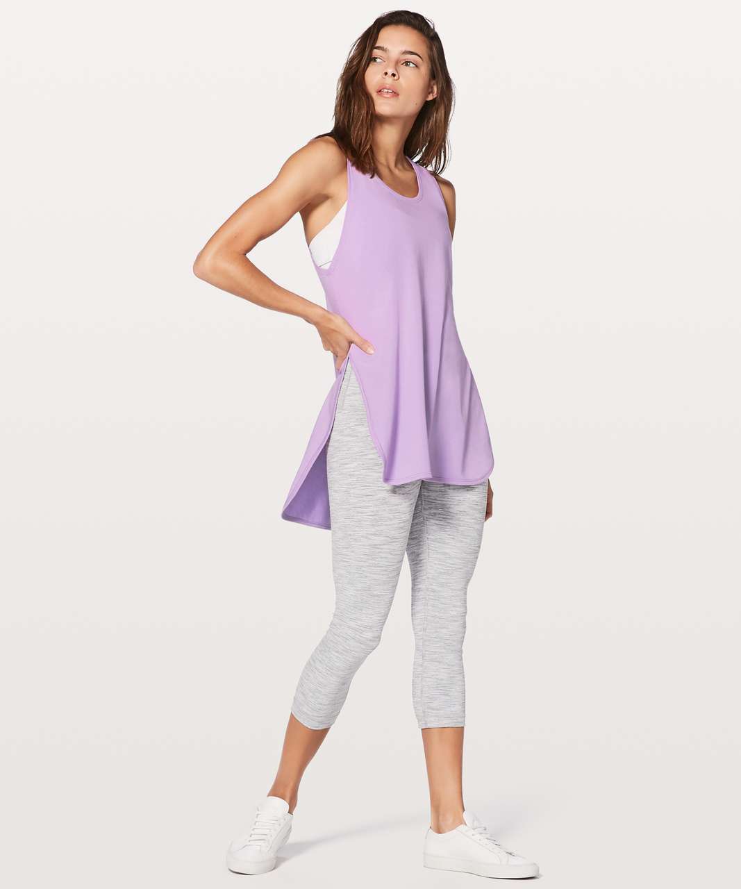 Lululemon Side Story Tank - Lilac Quartz