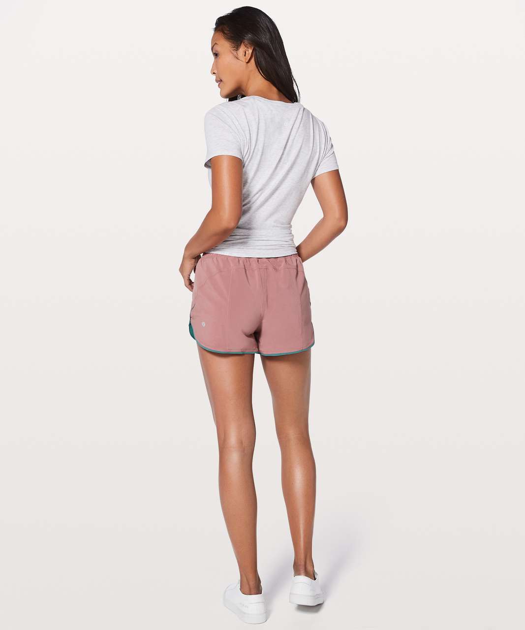 Lululemon Choose A Side Short 3" - Quicksand / Sea Green