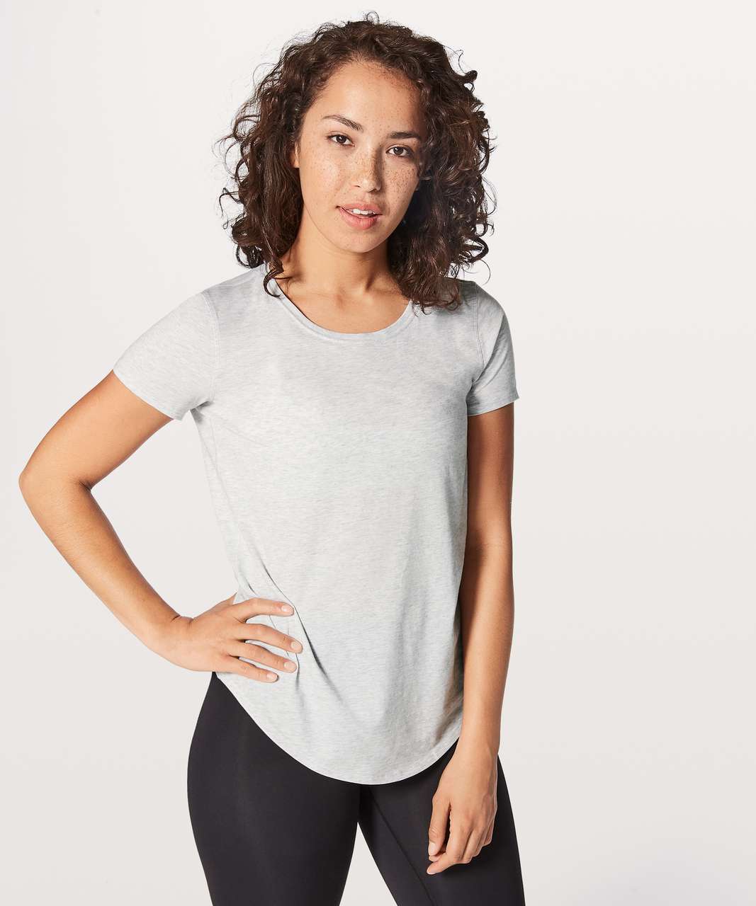 Lululemon Love Crew III - Heathered Core Ultra Light Grey (First Release)