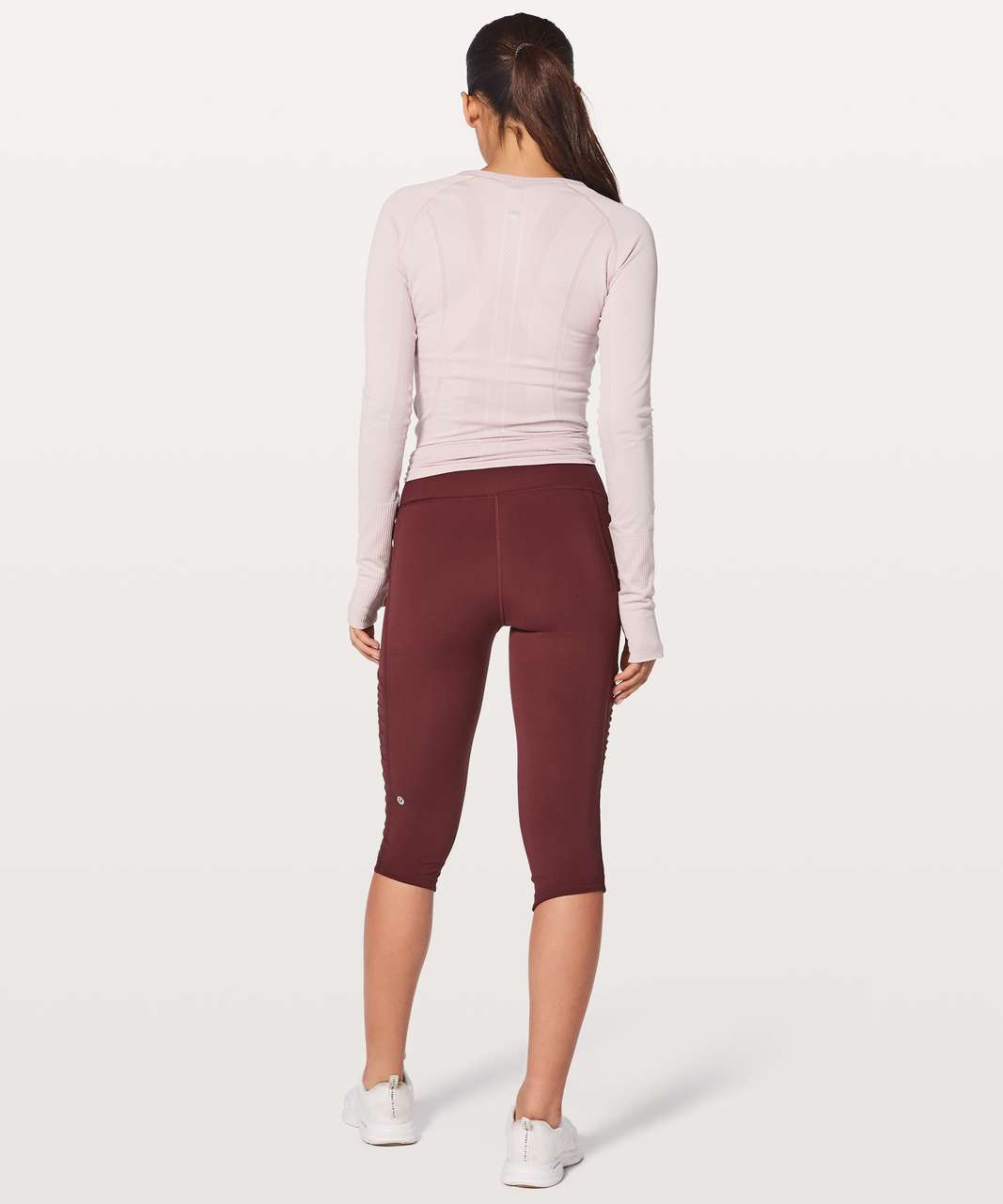 Lululemon Sharp Turns Crop 17" - Redwood