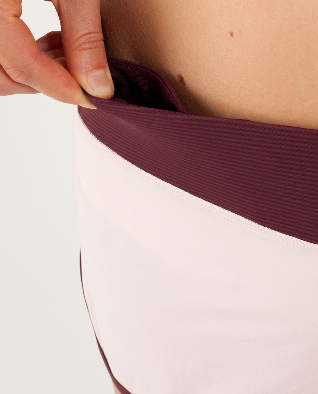 Lululemon Run:  Speed Short - Pretty Pink / Bordeaux Drama / Tonka Stripe Bordeaux Drama