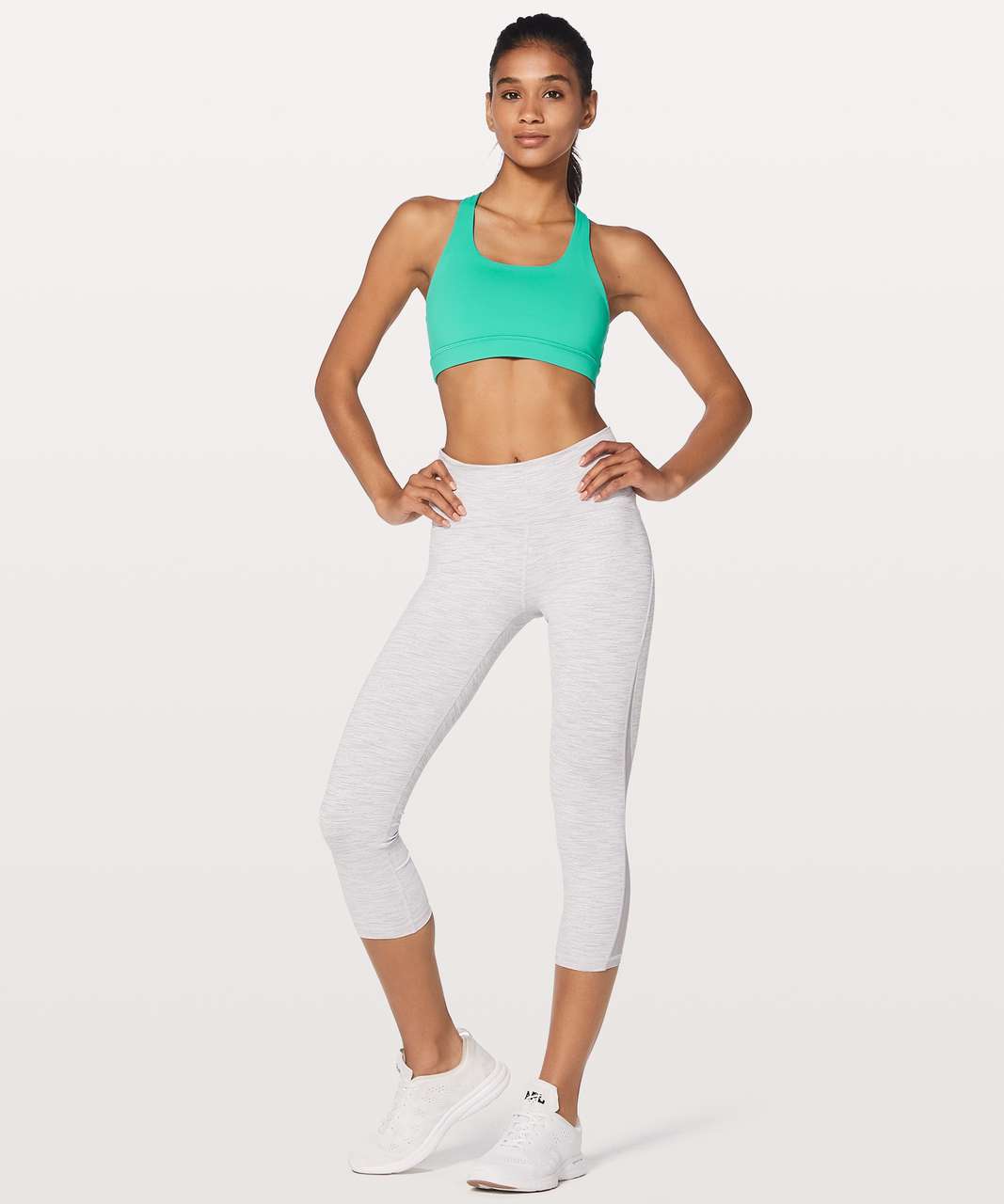 Lululemon Time To Sweat Bra - Eucalyptus