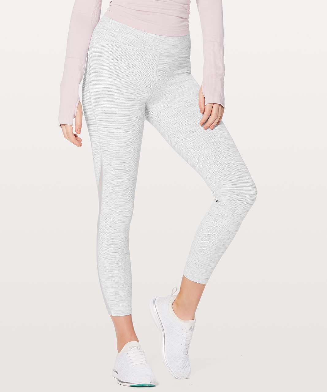 Lululemon Train Times 7/8 Pant *25" - Wee Are From Space Nimbus Battleship / Ice Grey