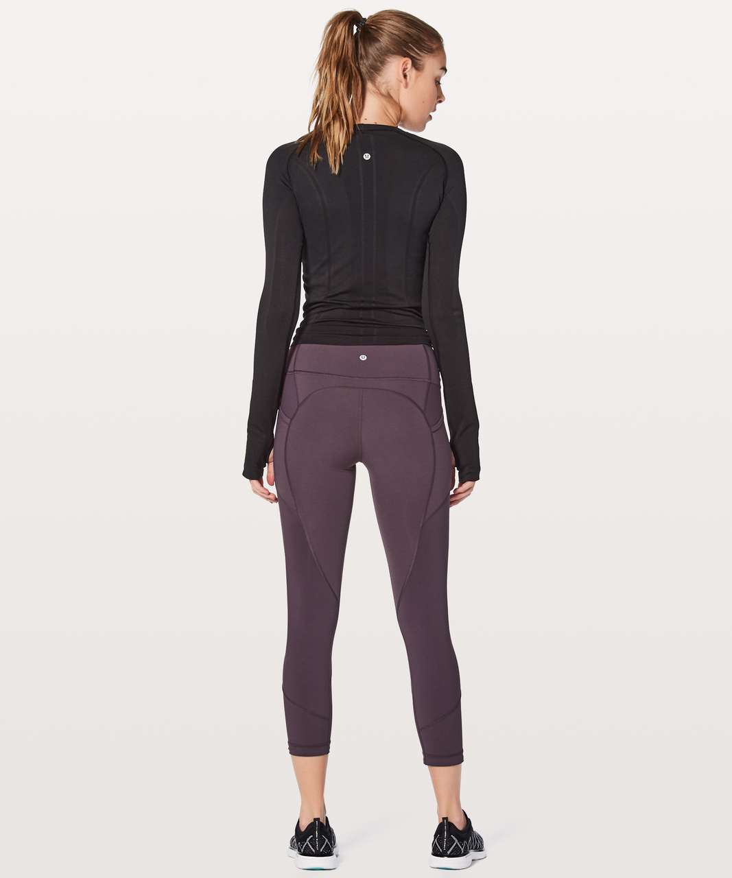  Lululemon All The Right Places Crop Yoga Pants (Black