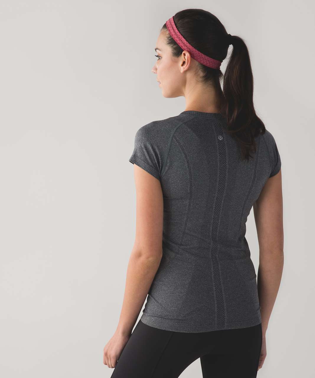 Lululemon Cardio Cross Trainer Headband - Heathered Cranberry