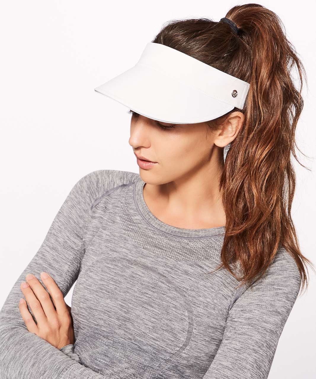 Lululemon Fast Paced Run Visor - White (Fifth Release)