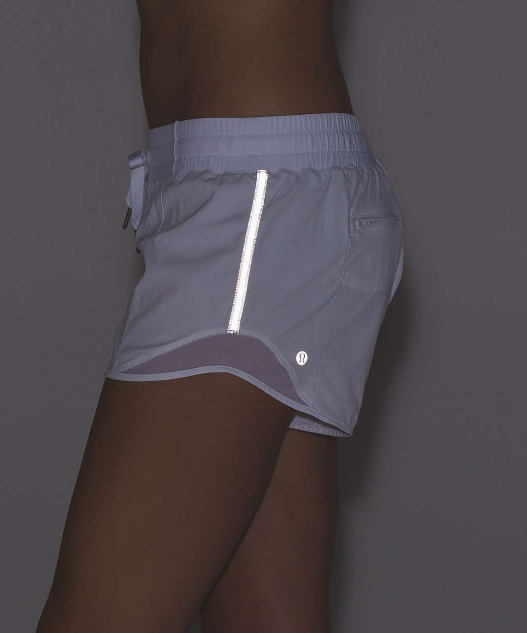 Lululemon Hotty Hot Short (Long) 4" - White