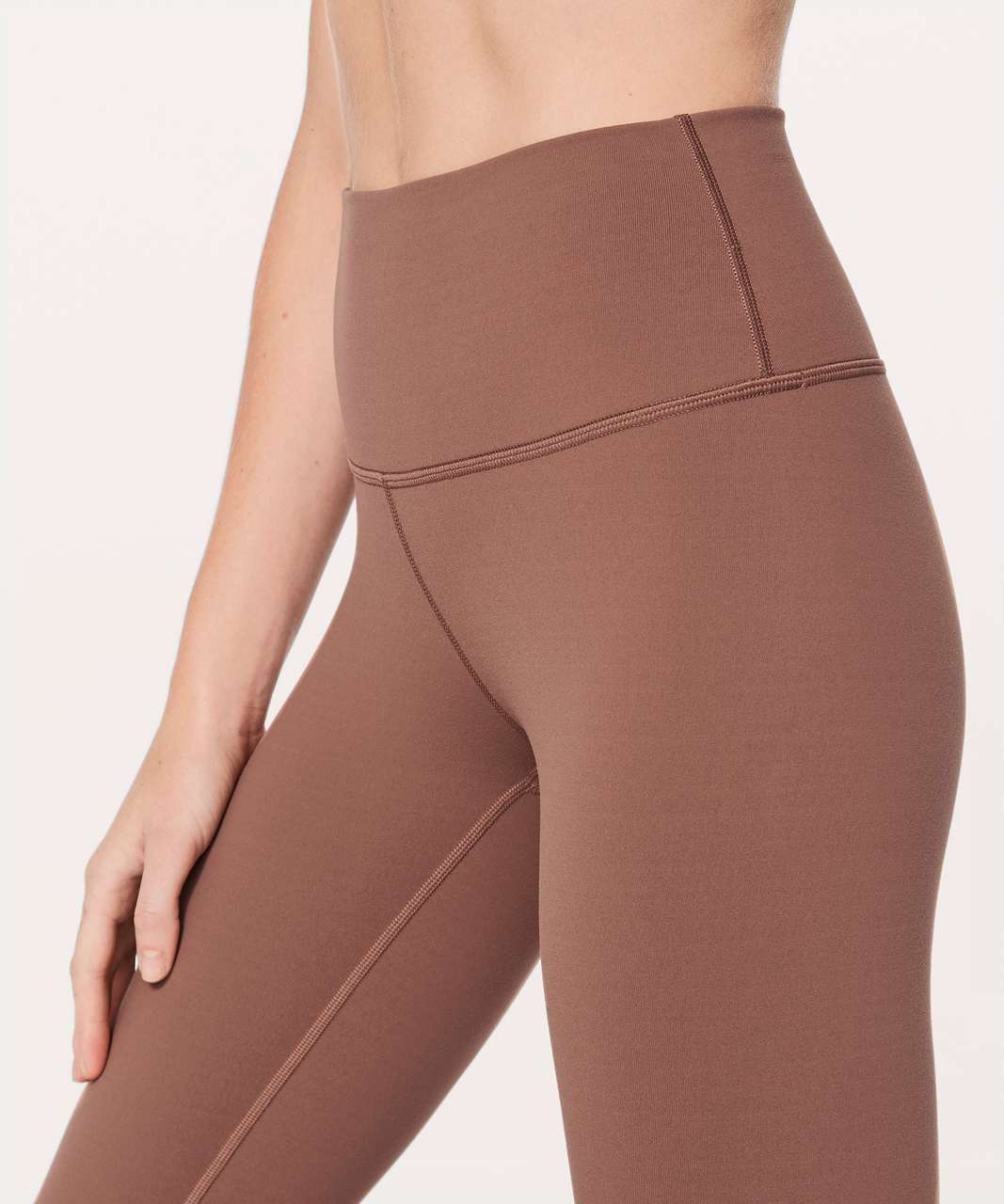 Lululemon Wunder Under Low-Rise Tight (Full-On Luon) - Henna / Black - lulu  fanatics