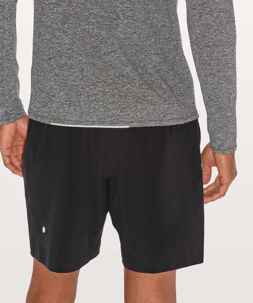 Lululemon Drysense Mesh Long Sleeve - Heathered Black (First Release)