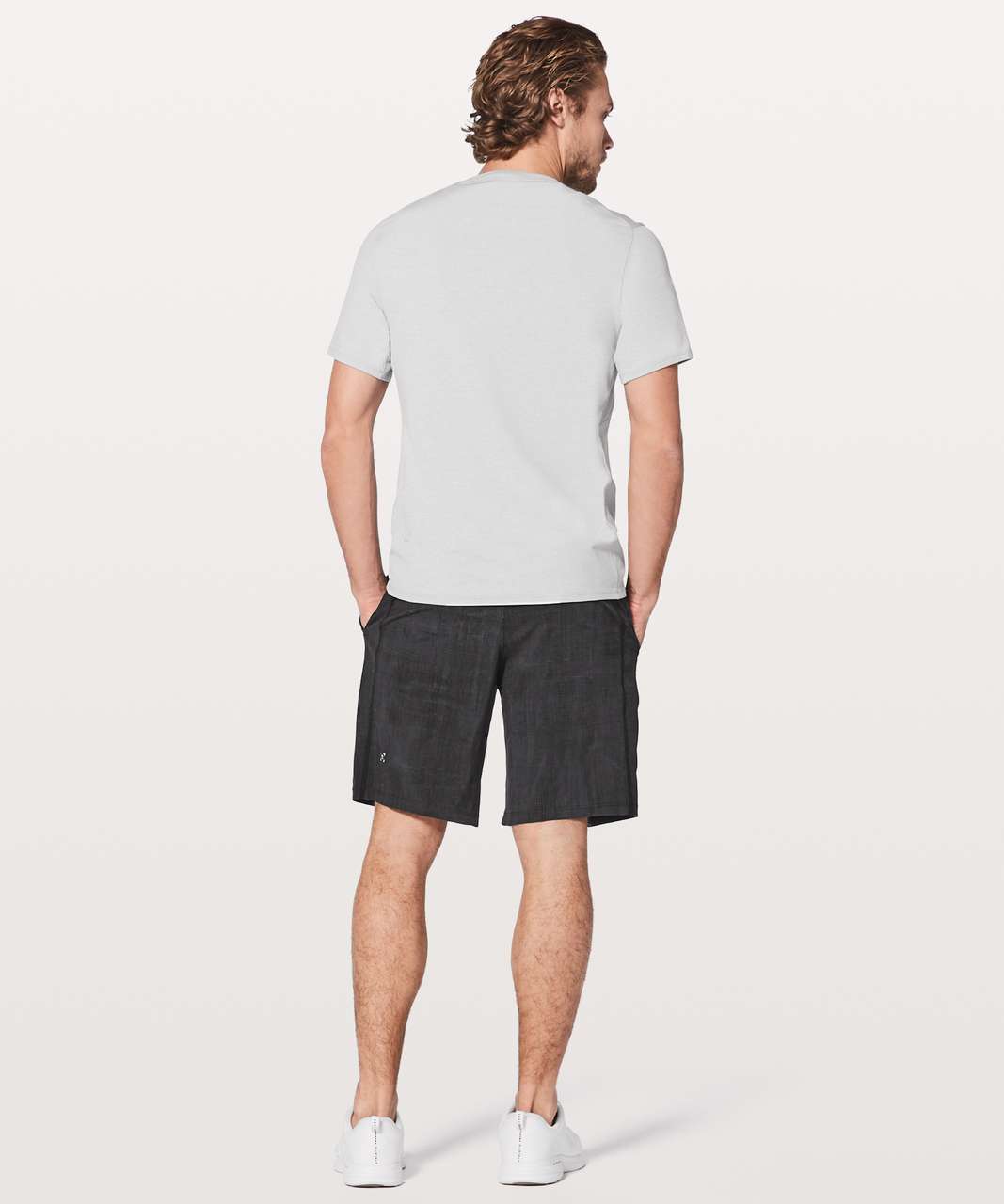 Lululemon Drysense Mesh Short Sleeve - Heathered Sea Salt (First Release)