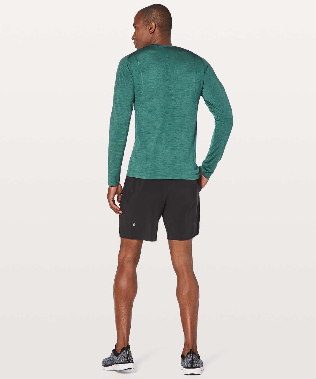 Lululemon Metal Vent Tech Long Sleeve - Antigua / Green Smoke