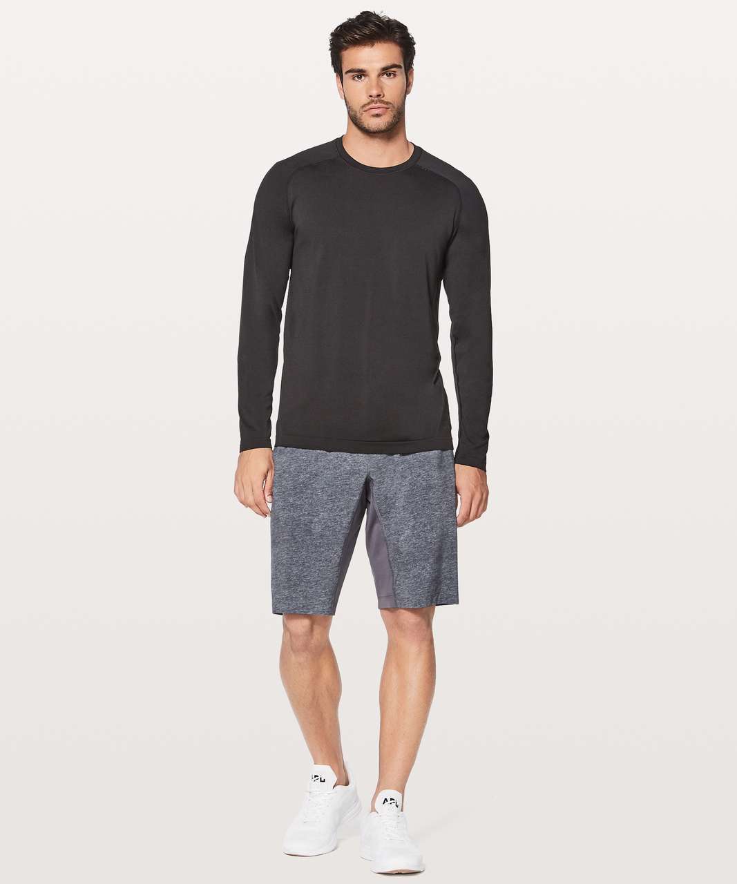 Lululemon Metal Vent Tech Long Sleeve - Black / Black