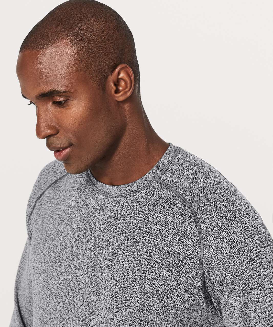 Lululemon Metal Vent Tech Long Sleeve - Black / White (First Release)