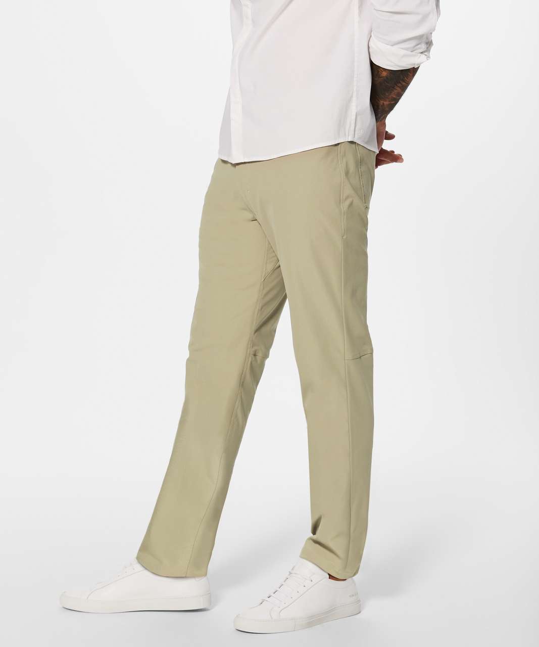 Lululemon ABC Pant Relaxed 34 Length WARPSTREME - TFSD (Tofino Sant) (33)  at  Men's Clothing store