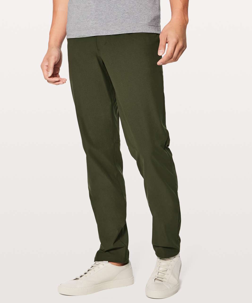 Lululemon ABC Pant Slim 34”L DKOV Dark Olive Green Men's Waist