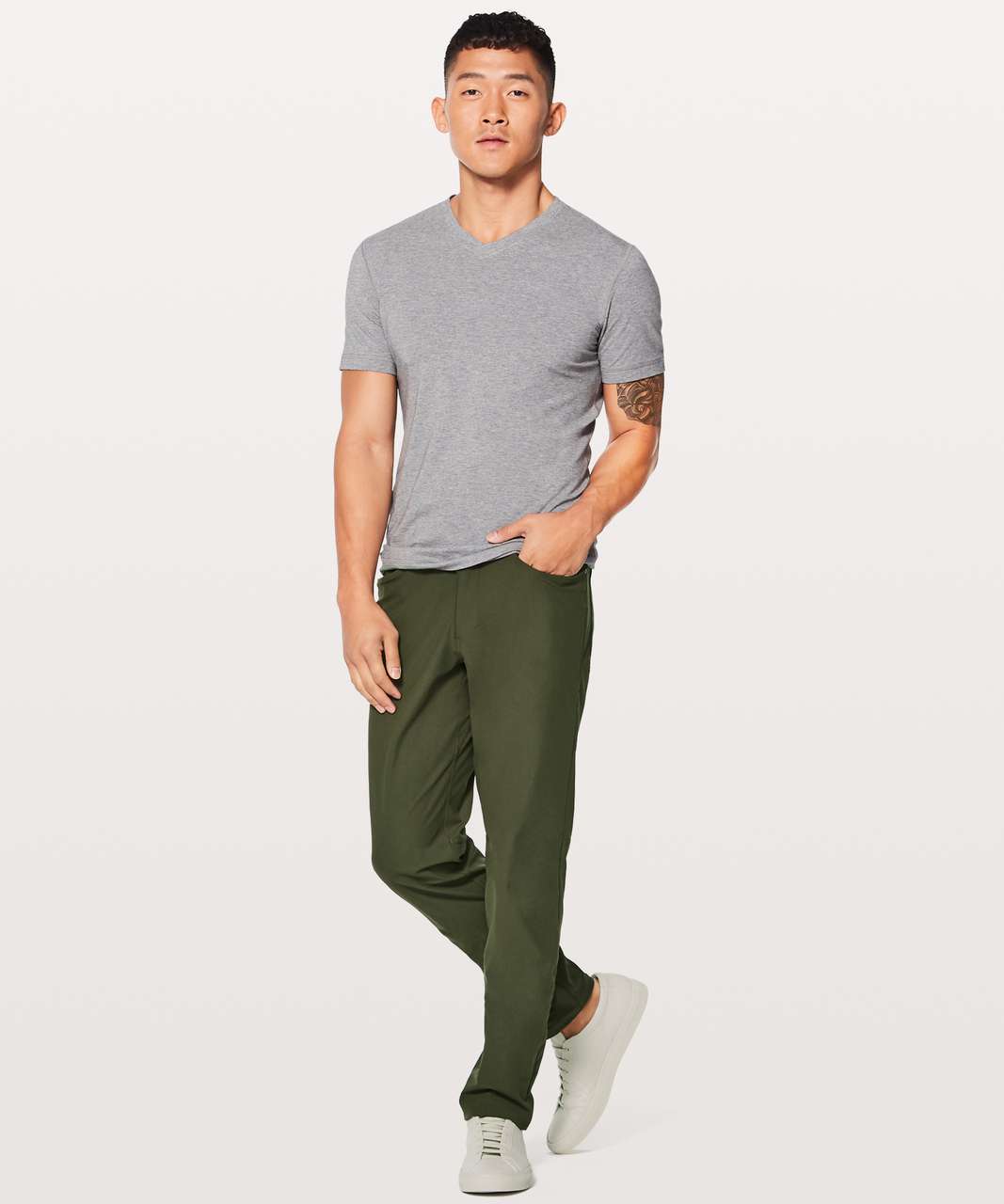 Lululemon ABC Pant Classic *34" - Dark Olive