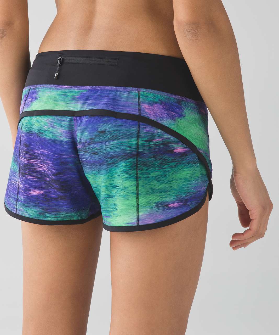 Lululemon Speed Short *4-way Stretch 2.5" - Rio Nights Multi / Black