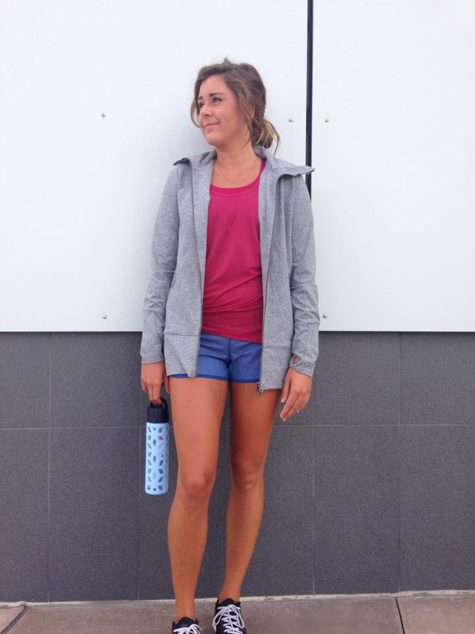 Lululemon Run:  Speed Short *4-way Stretch - Diamond Dot Swift Wicking Rugged Blue / Rugged Blue