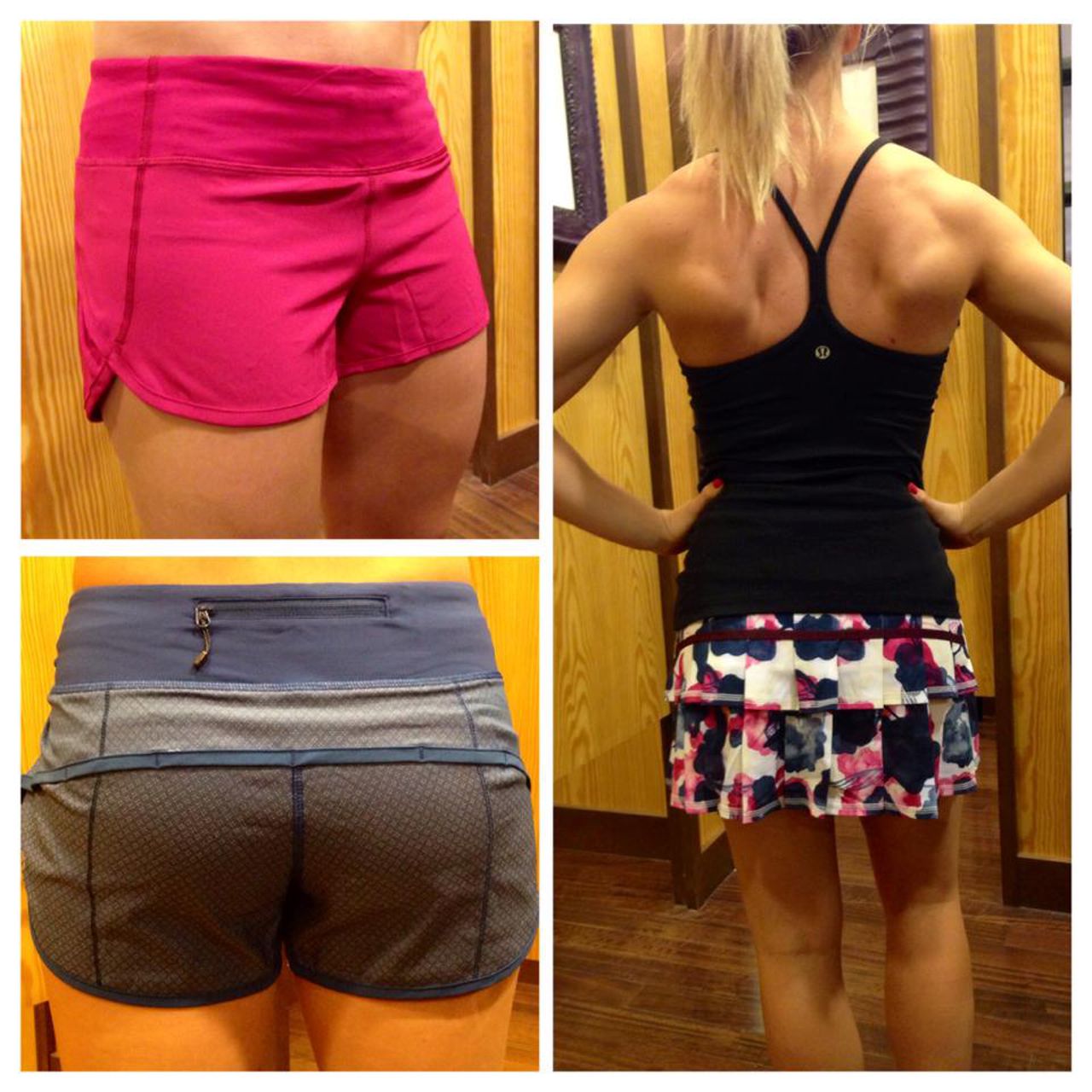 Lululemon Run:  Speed Short *4-way Stretch - Diamond Dot Swift Wicking Rugged Blue / Rugged Blue