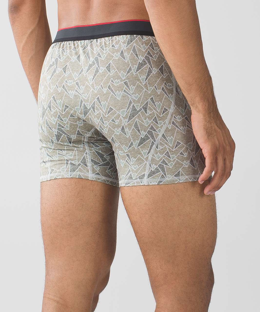 Lululemon No Boxer Boxer *5.5" - Mountain Boogie Silver Spoon Moss