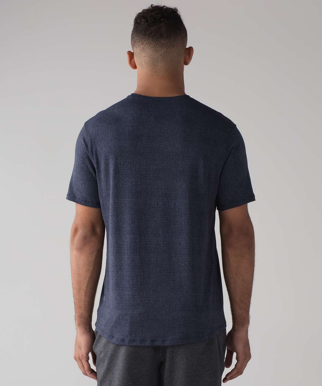 Lululemon In Mind Short Sleeve - Heathered Nautical Navy