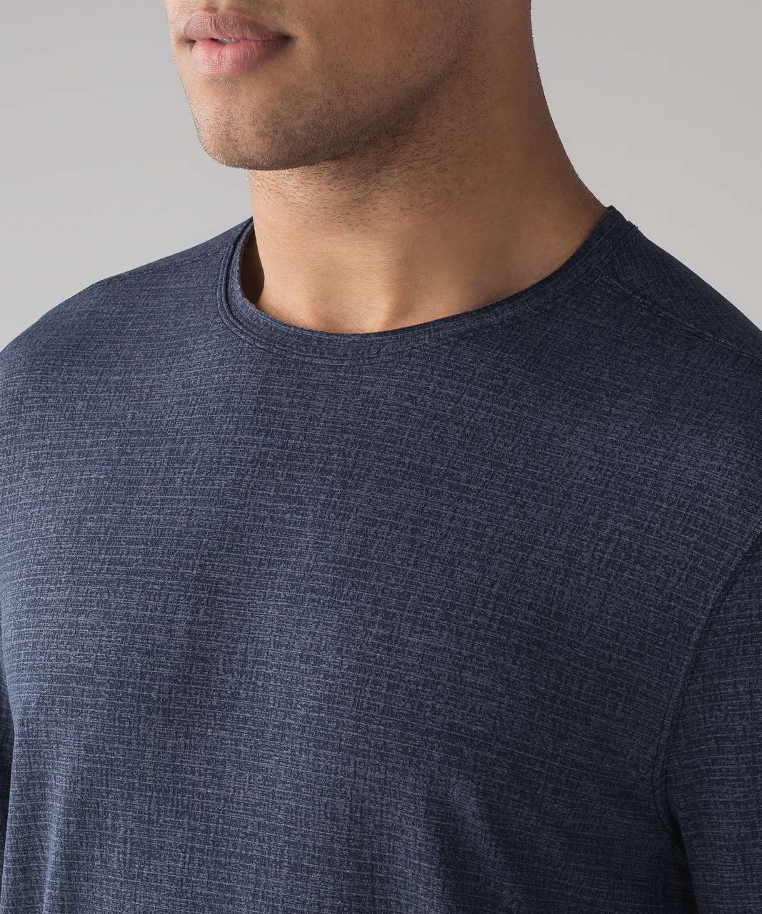 Lululemon In Mind Short Sleeve - Heathered Nautical Navy