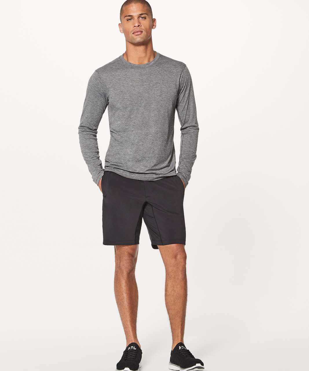 Lululemon T.H.E. Short Linerless 9" - Black (First Release)