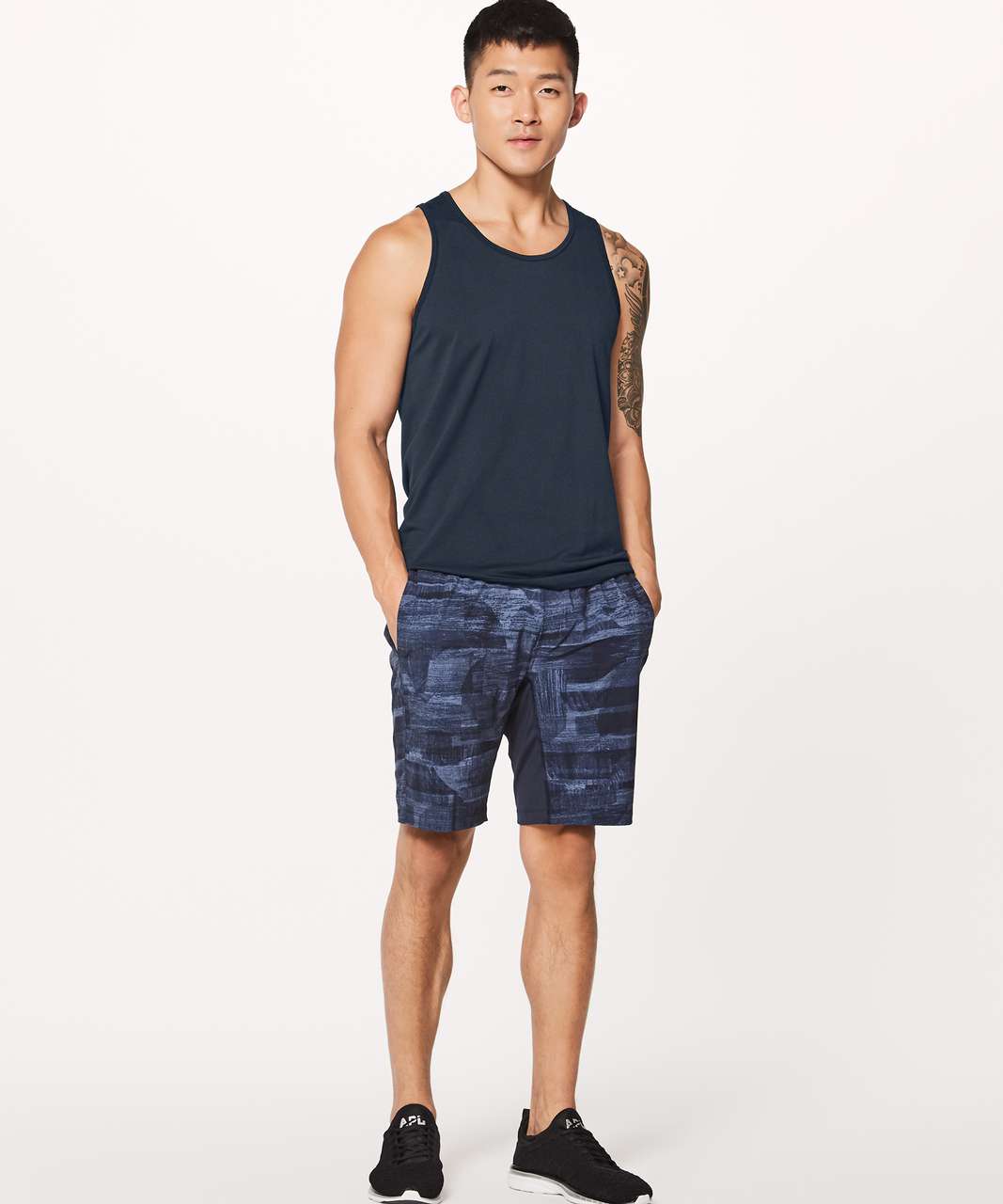 Lululemon Metal Vent Tech Tank - Nautical Navy / Nautical Navy (First Release)