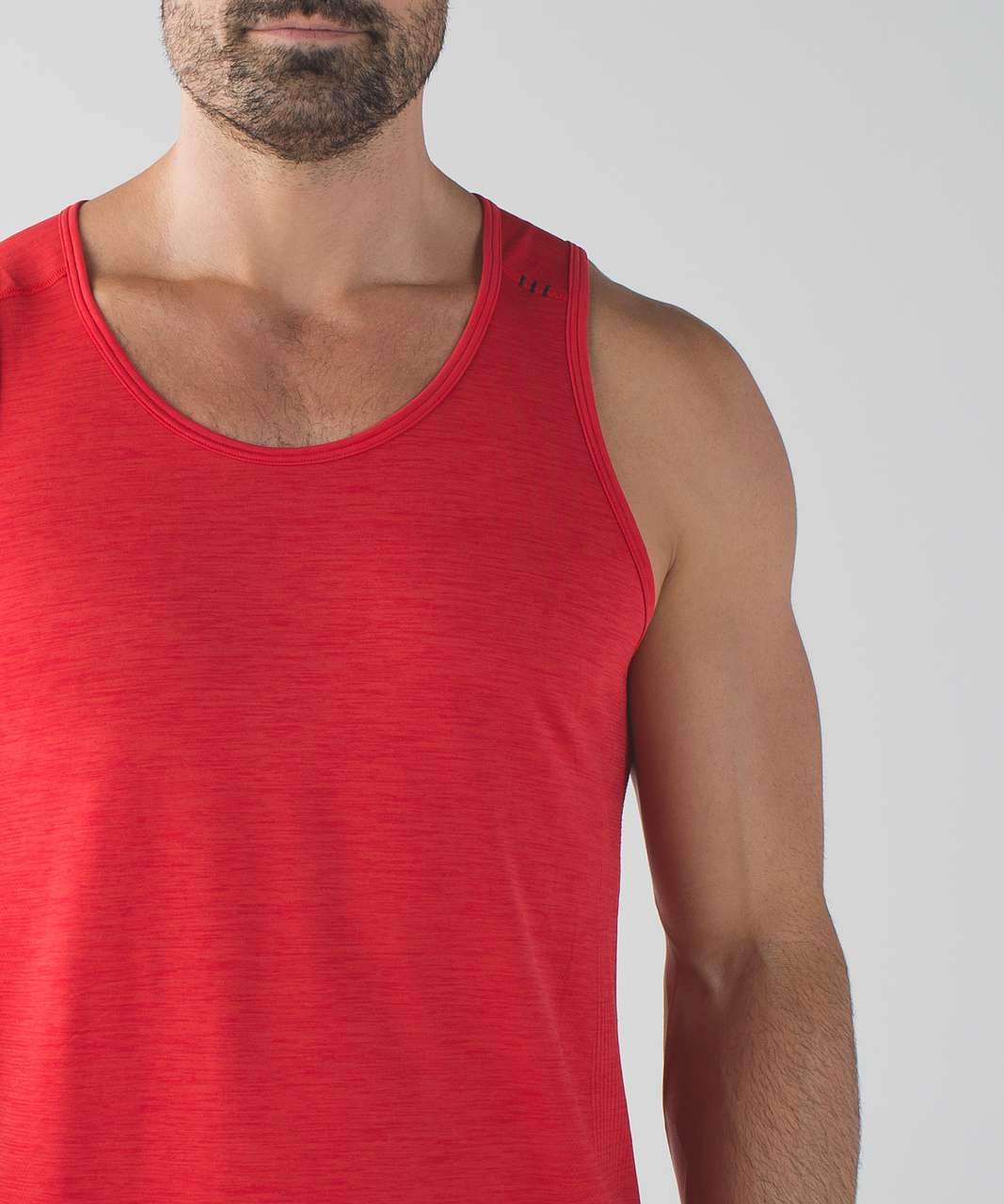 Lululemon Metal Vent Tech Tank - Lulu Red / Red