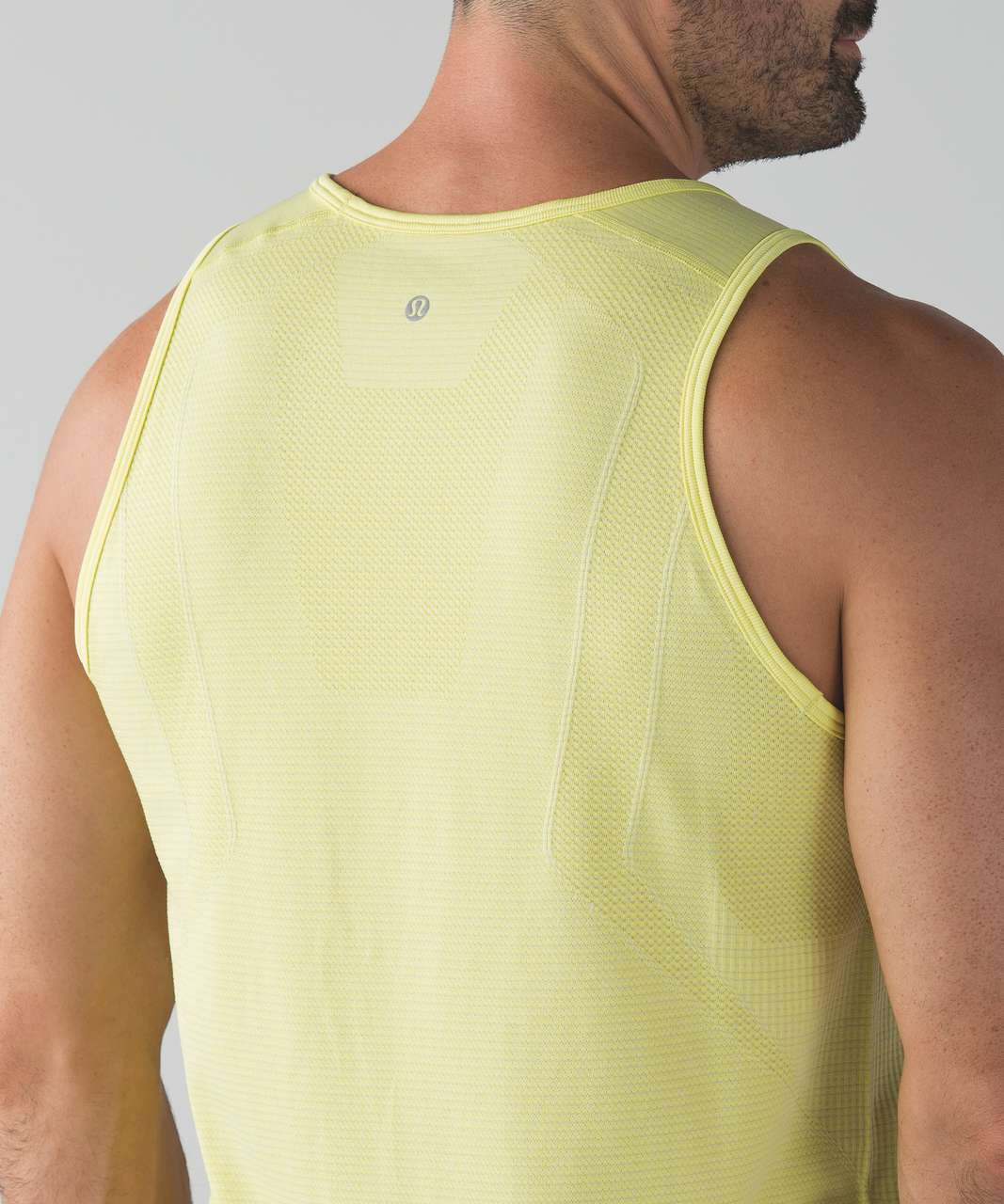 Lululemon Metal Vent Tech Tank - Heathered Split Pea