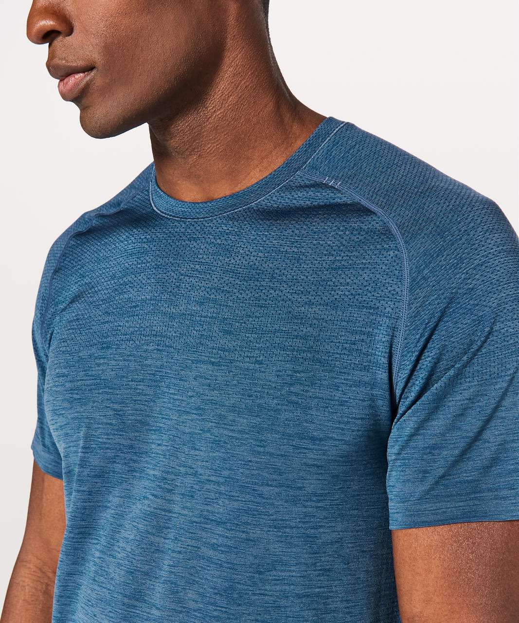 Lululemon Metal Vent Tech Short Sleeve - Poseidon / Hawk Blue