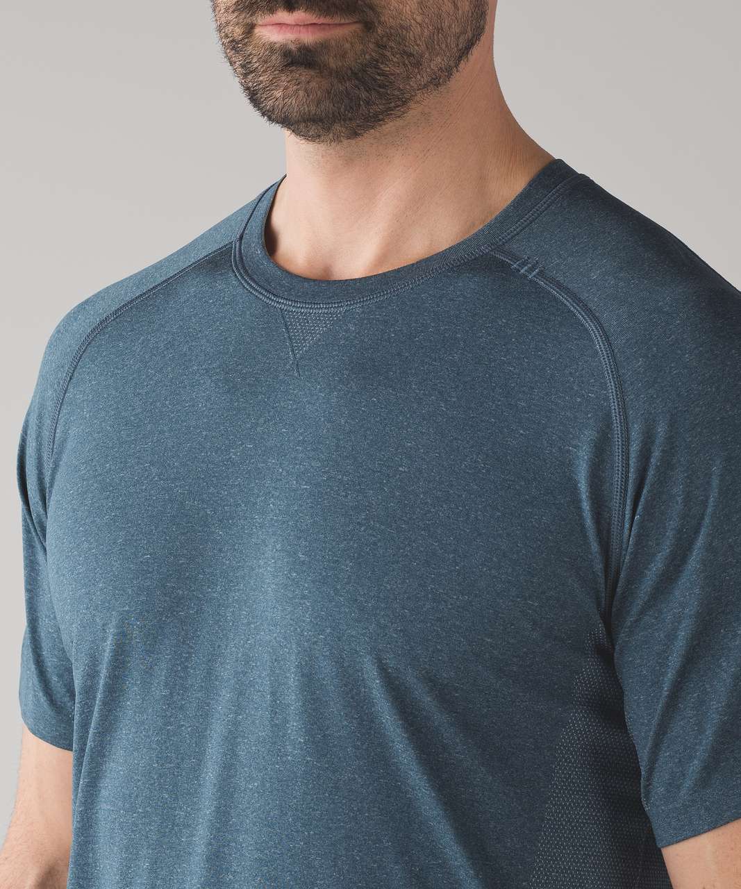 lululemon Metal Vent Tech Short Sleeve – Mineral Blue – Baptiste Institute