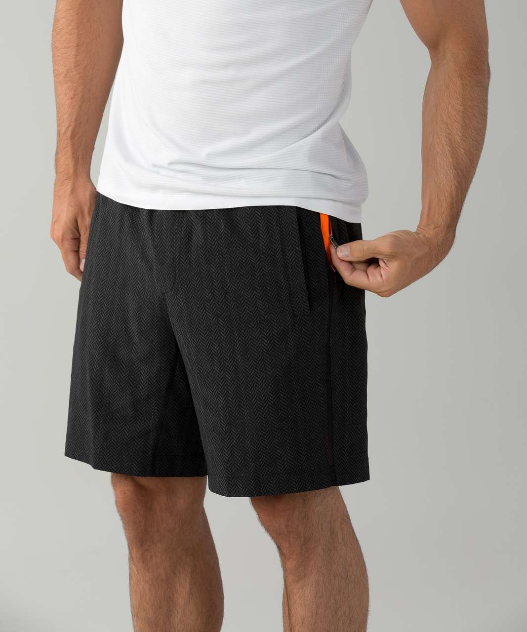 Lululemon Pace Breaker Short *9" - Gas Station Deep Coal Black