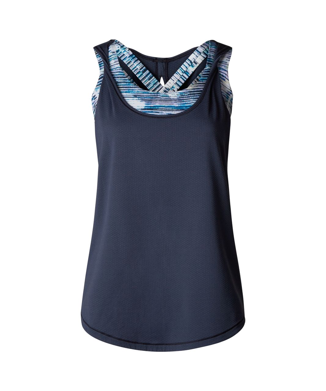 Lululemon Ready & Go Tank - Inkwell / Blurry Belle Multi