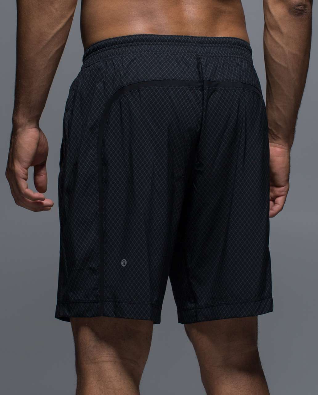 Lululemon Pace Breaker Short *9 - Net Fault Deep Coal Black - lulu fanatics