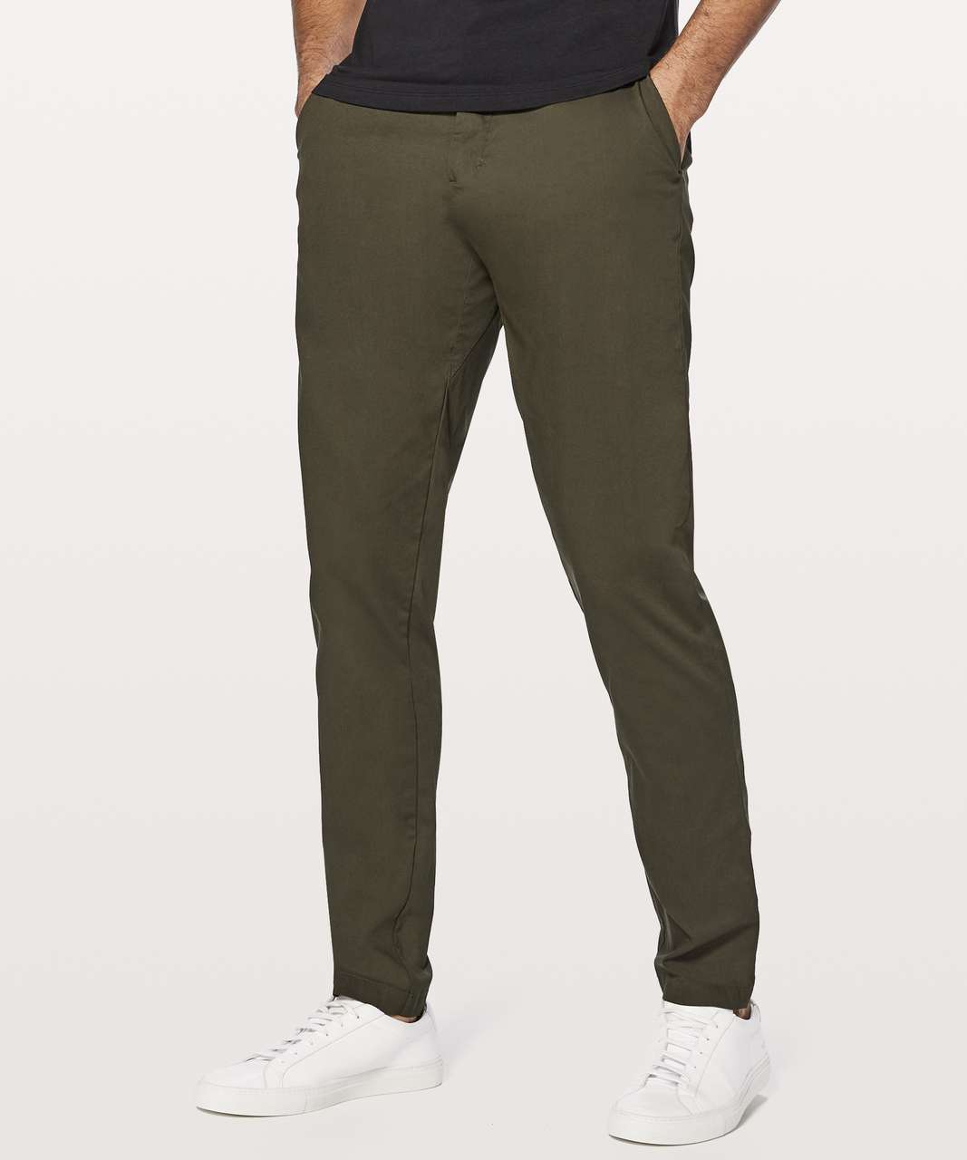 Lululemon Commission Pant Classic *Swift Cotton 34" - Dark Olive