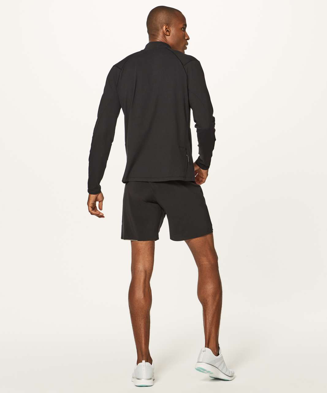 Lululemon Surge Half Zip - Black - lulu fanatics