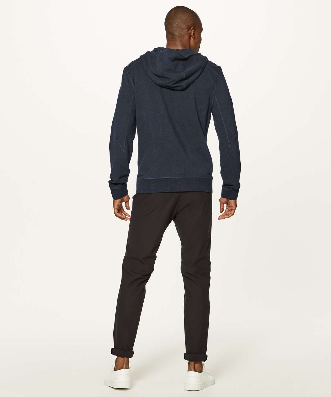 Lululemon Cross Cut Hoodie - Heathered Inkwell - lulu fanatics