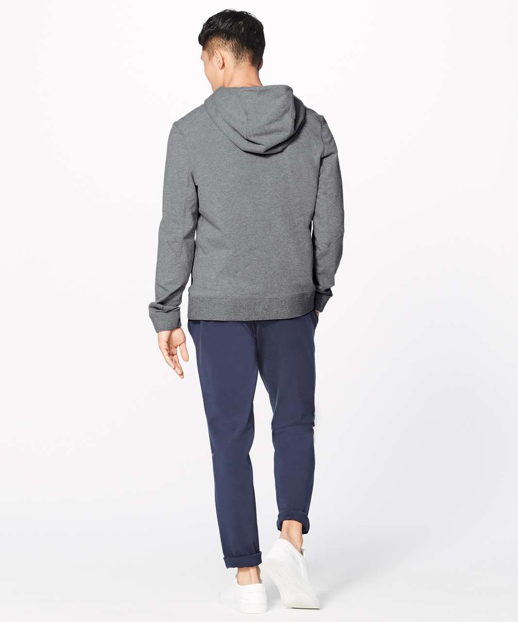 Lululemon Cross Cut Hoodie - Heathered Medium Grey