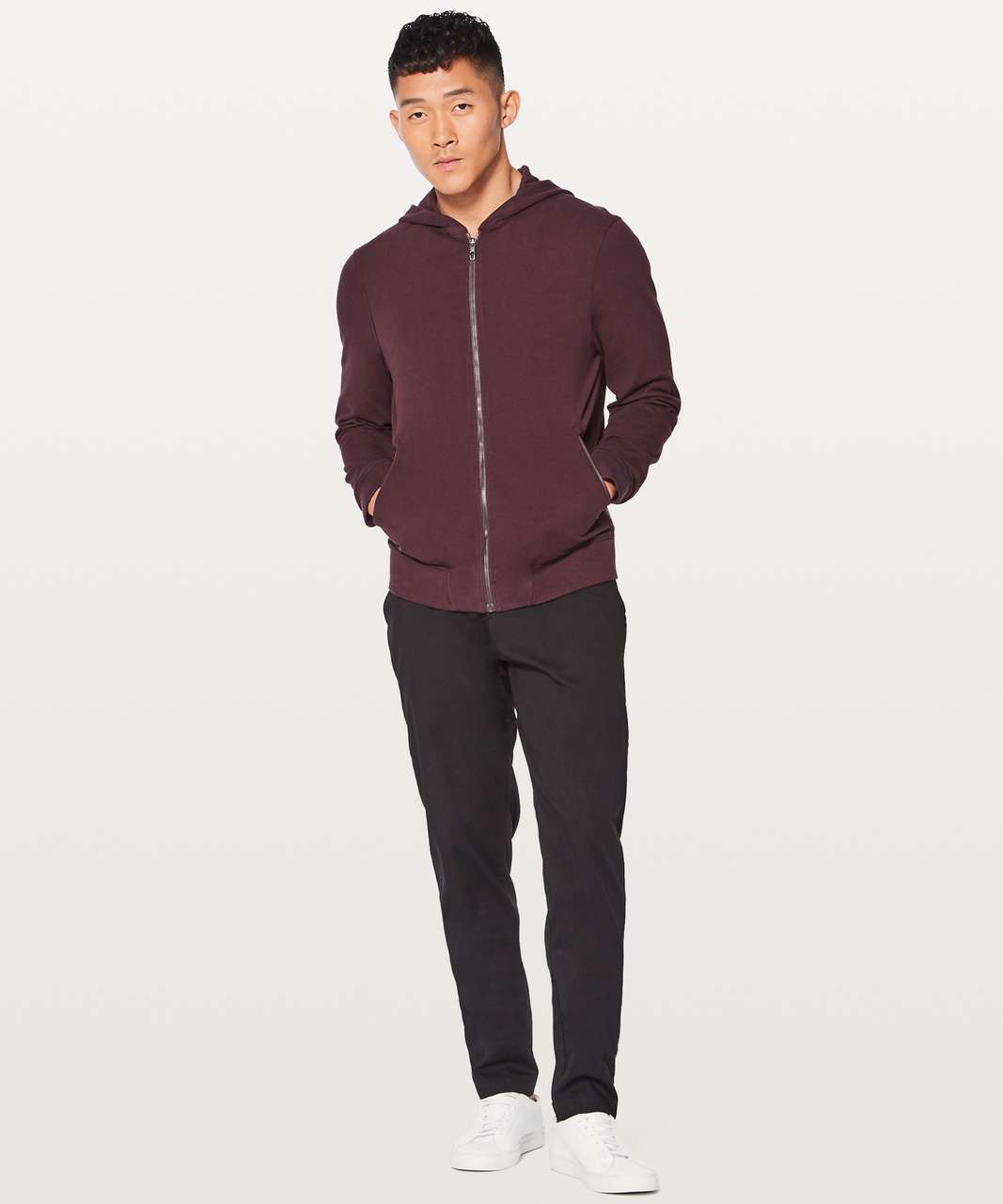 Lululemon Cross Cut Hoodie - Black Cherry