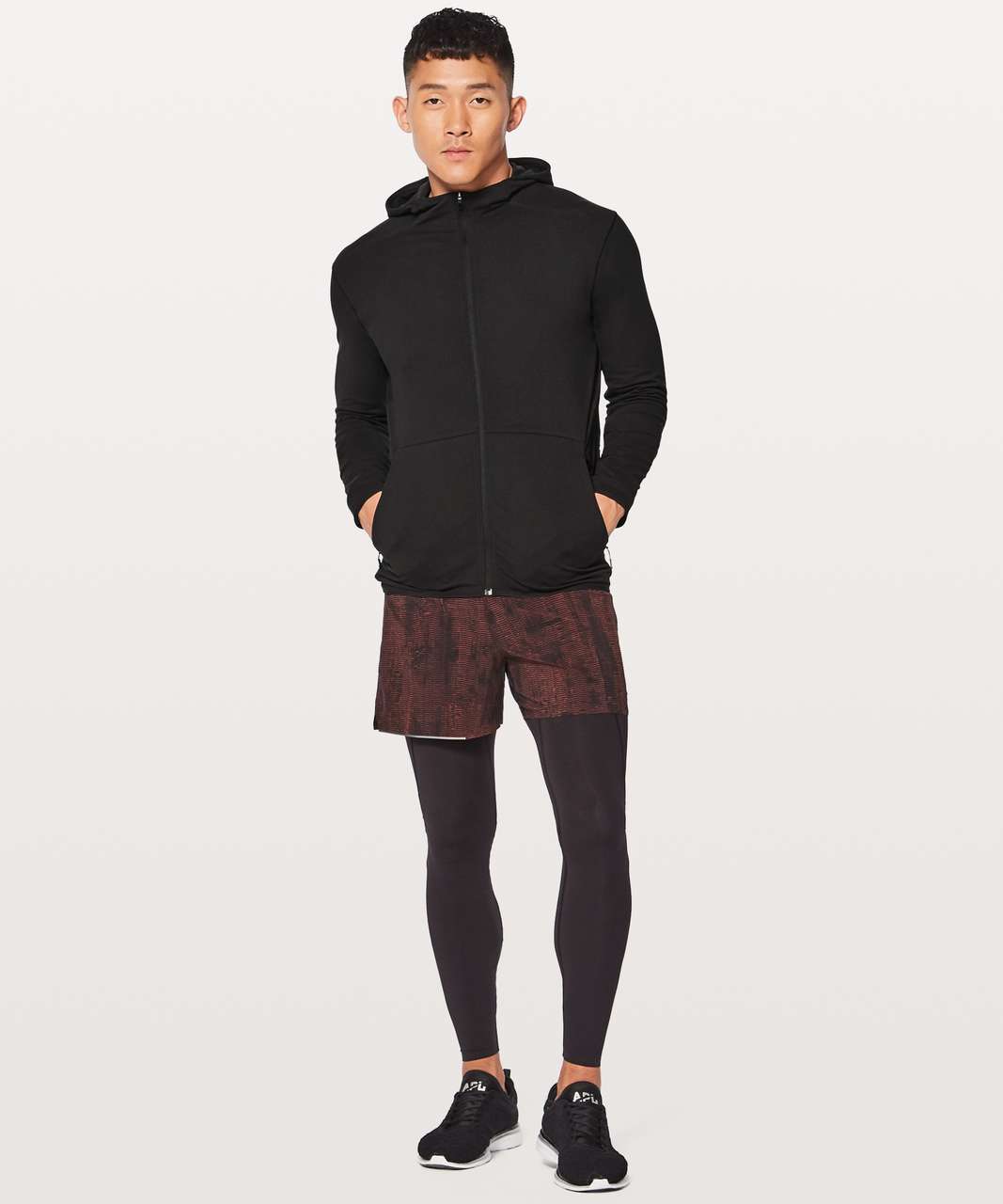 Lululemon Surge Warm Full Zip - Black