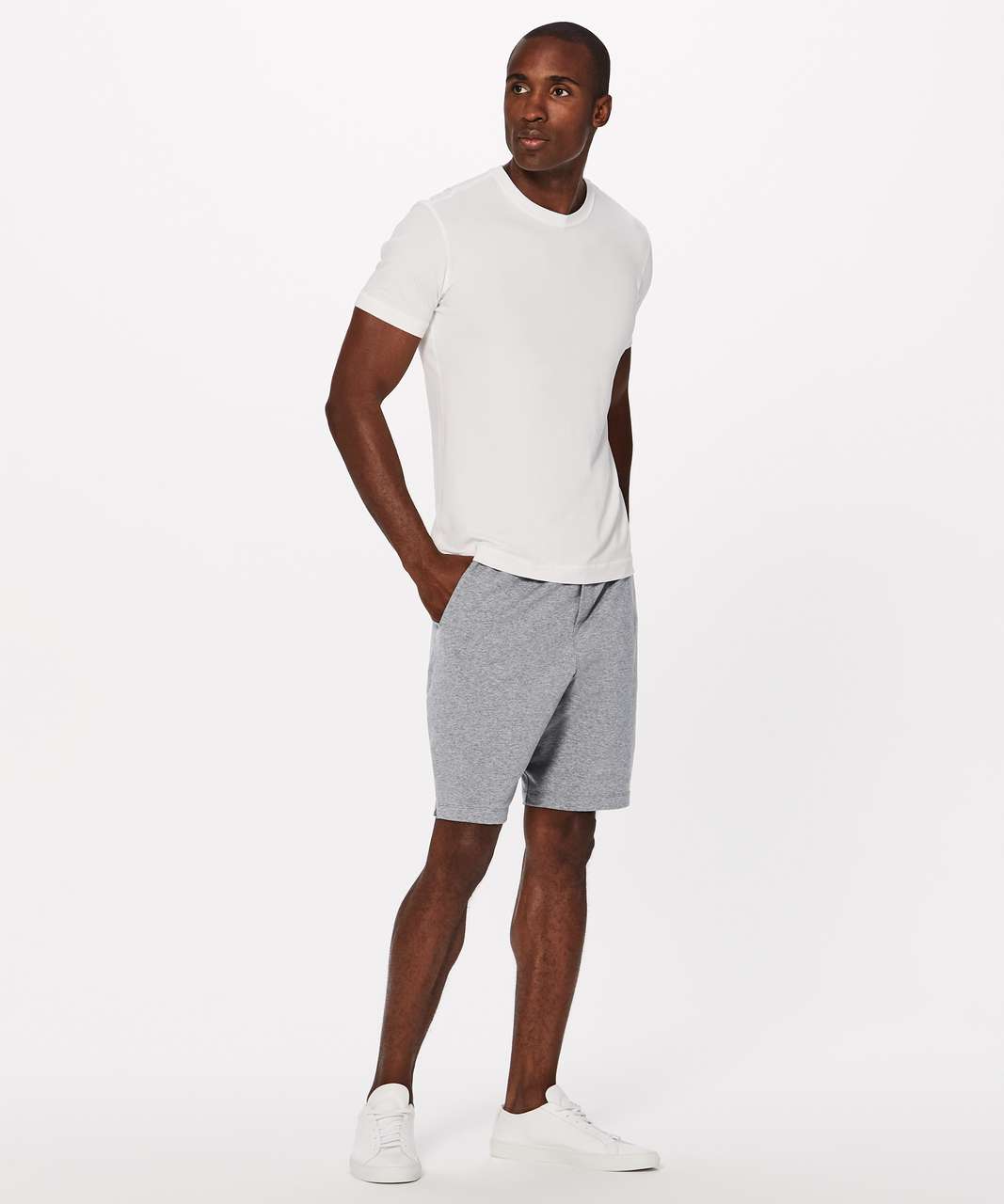 Lululemon Connector Short 11" - Heathered Medium Grey