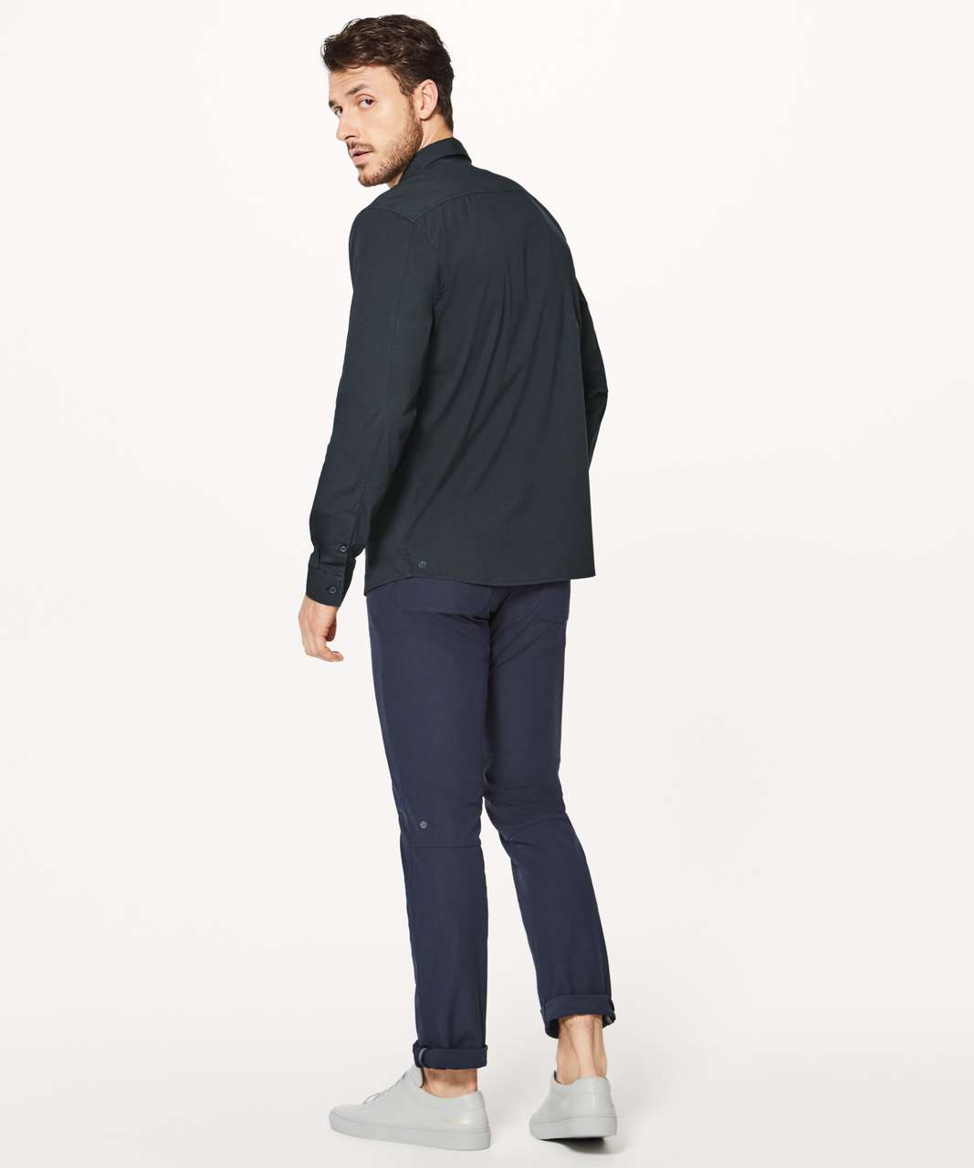 Lululemon Recommission Long Sleeve Buttondown - Melanite