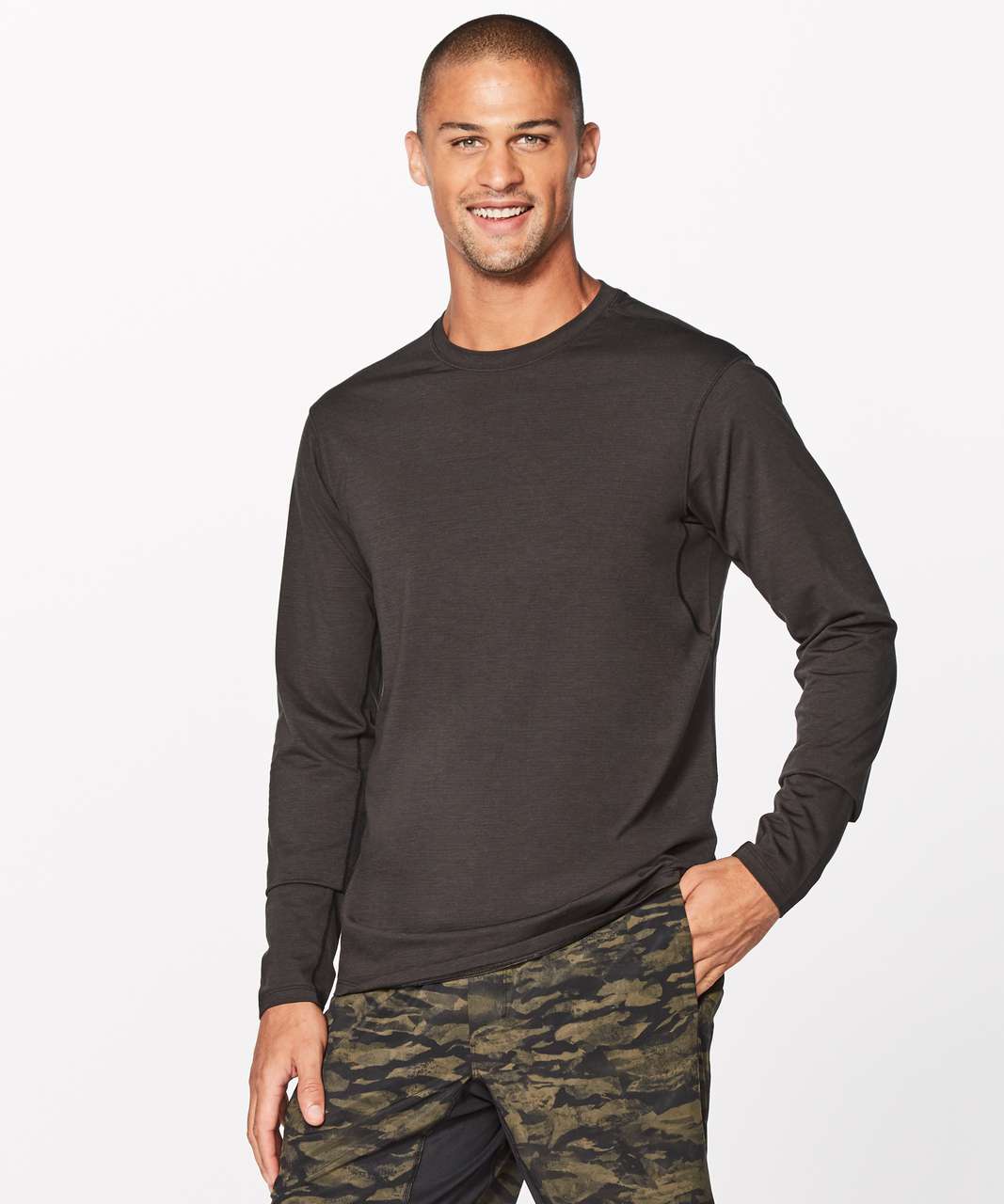 Lululemon 5 Year Basic Long Sleeve - Black - lulu fanatics