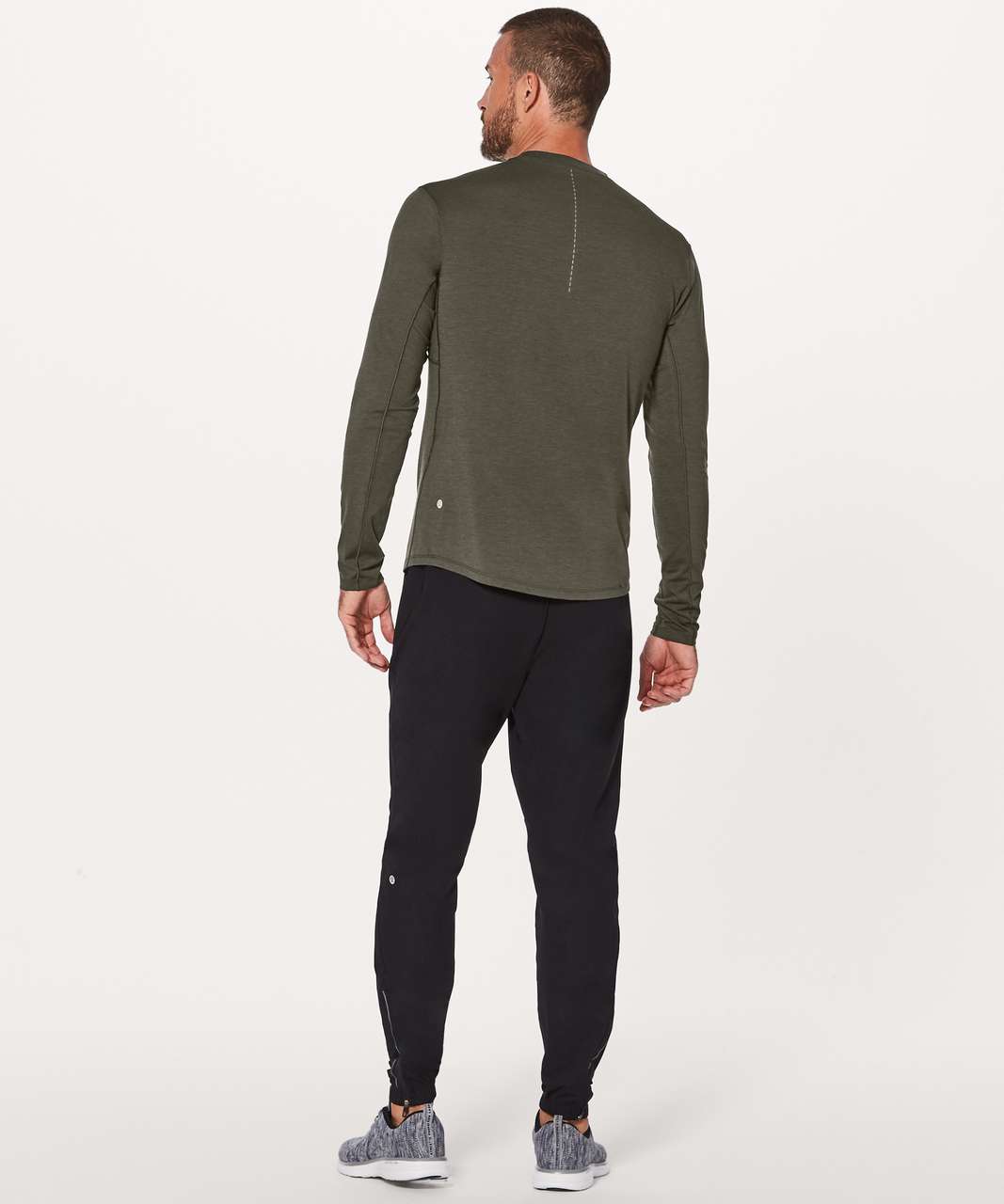 Lululemon Somatic Long Sleeve - Dark Olive