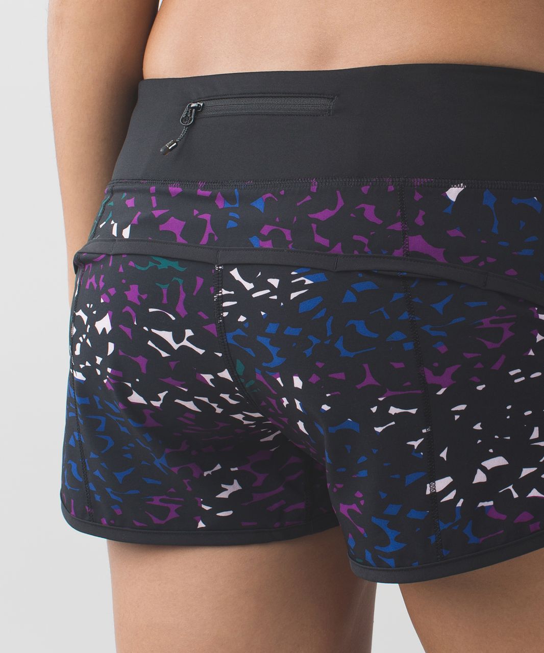 Lululemon Run: Speed Short *4-way Stretch - Curious Jungle Multi / Black -  lulu fanatics