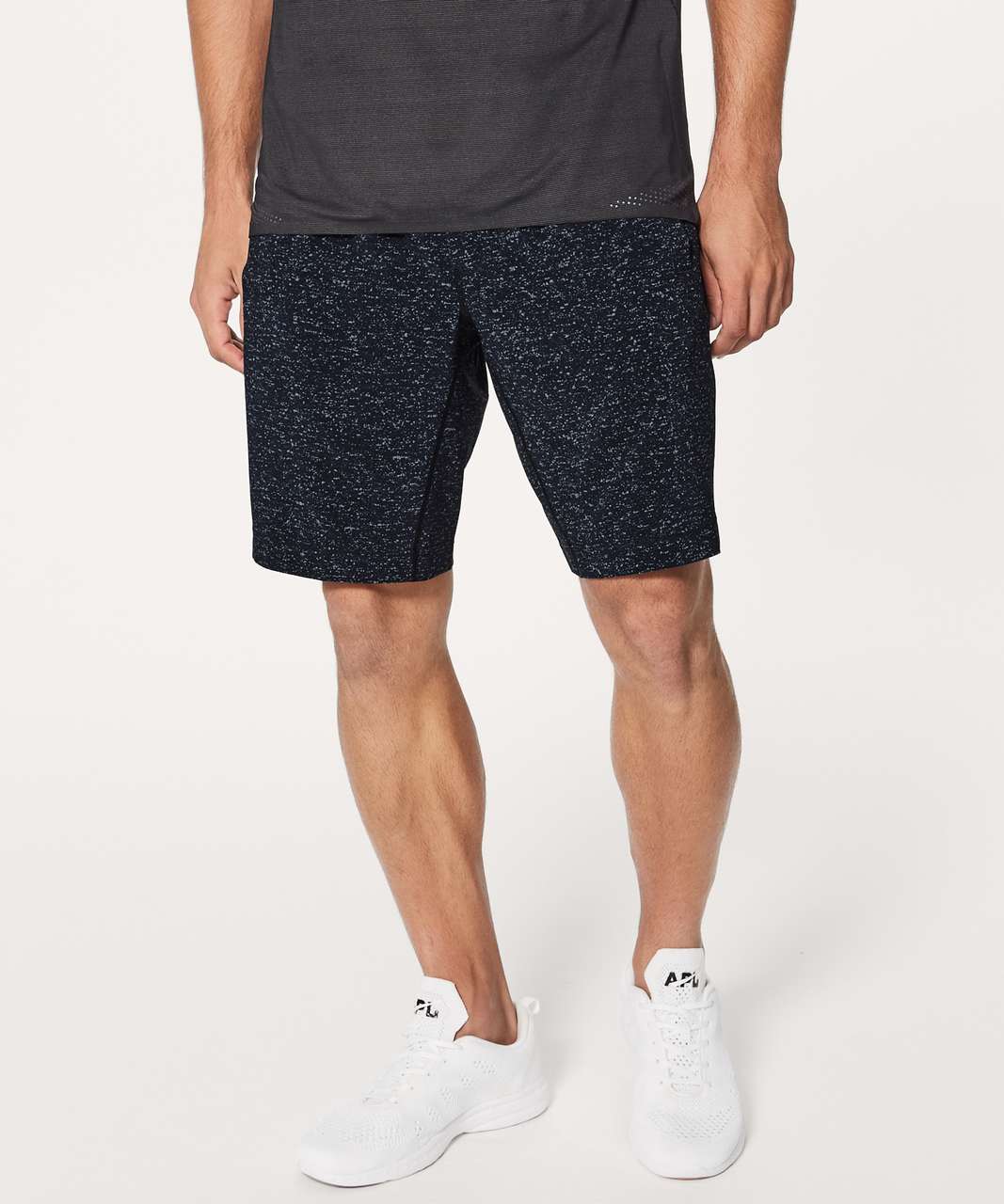 Lululemon Pace Breaker Short 9" - Mix Match Asphalt Grey Black