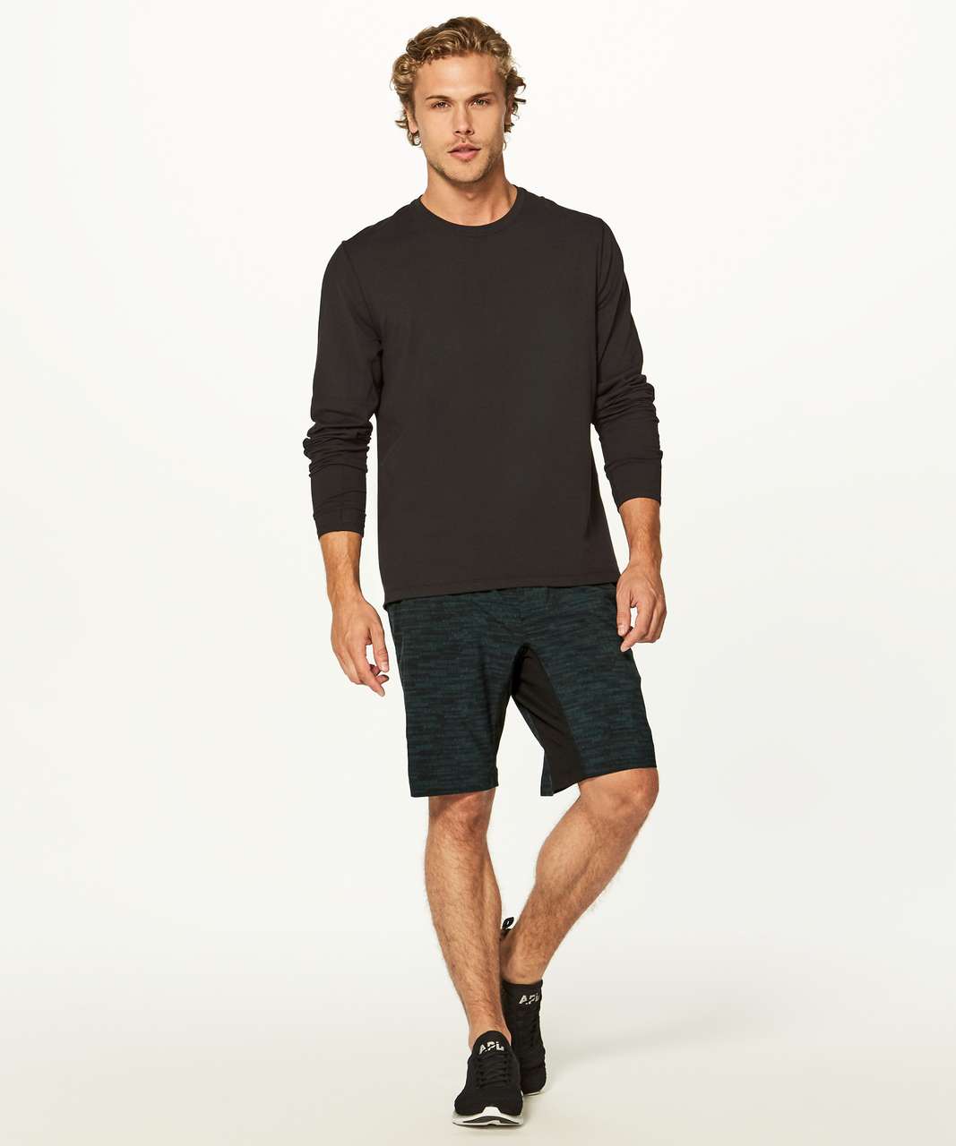 Lululemon T.H.E. Short Luxtreme Liner 9" - Amplified Dark Emerald Black